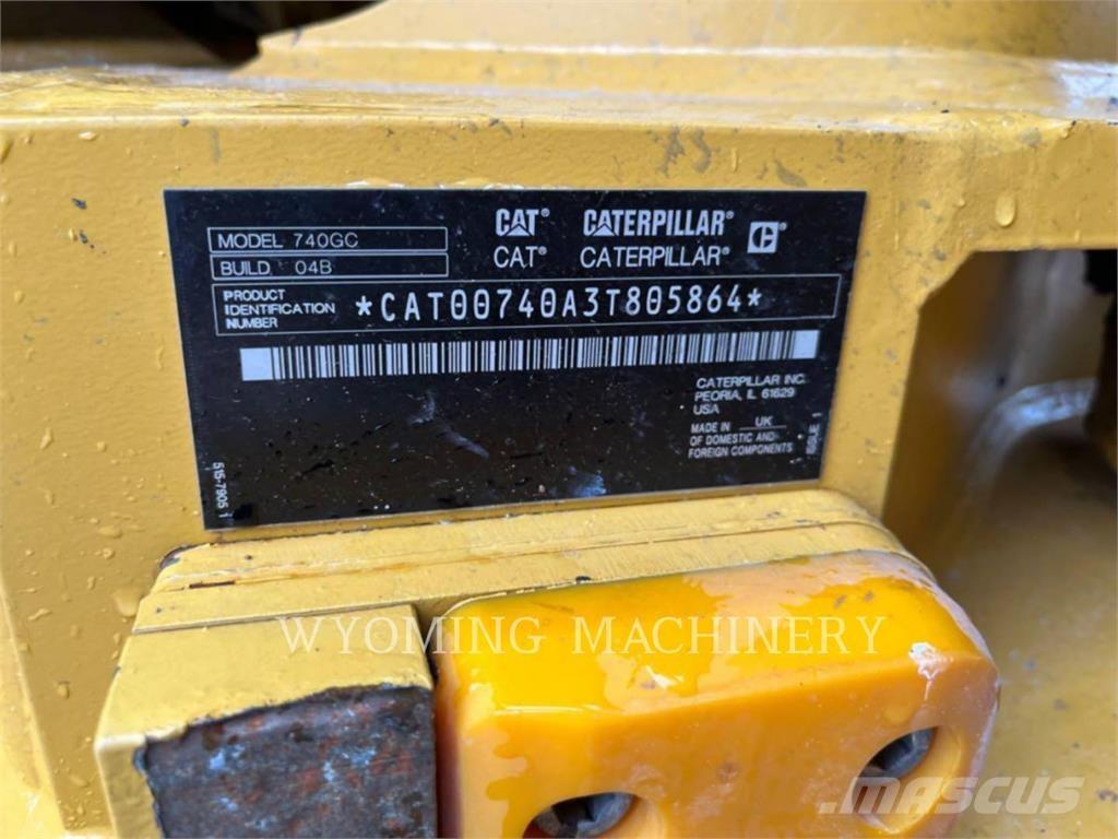 CAT 740 GC Camiones articulados