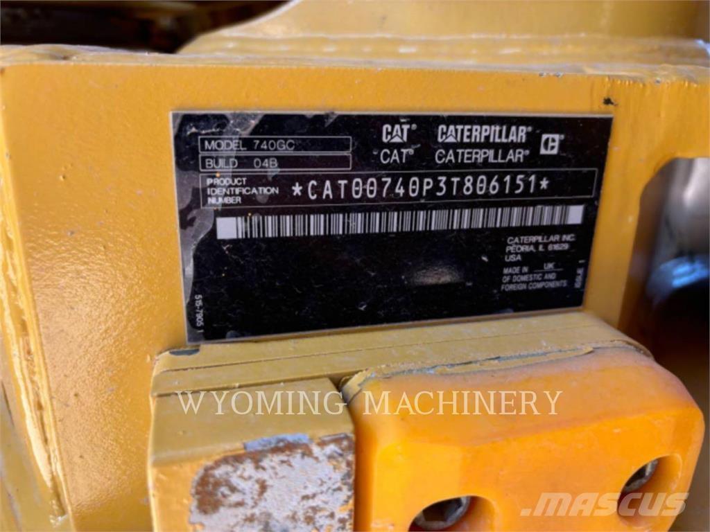 CAT 740 GC Camiones articulados