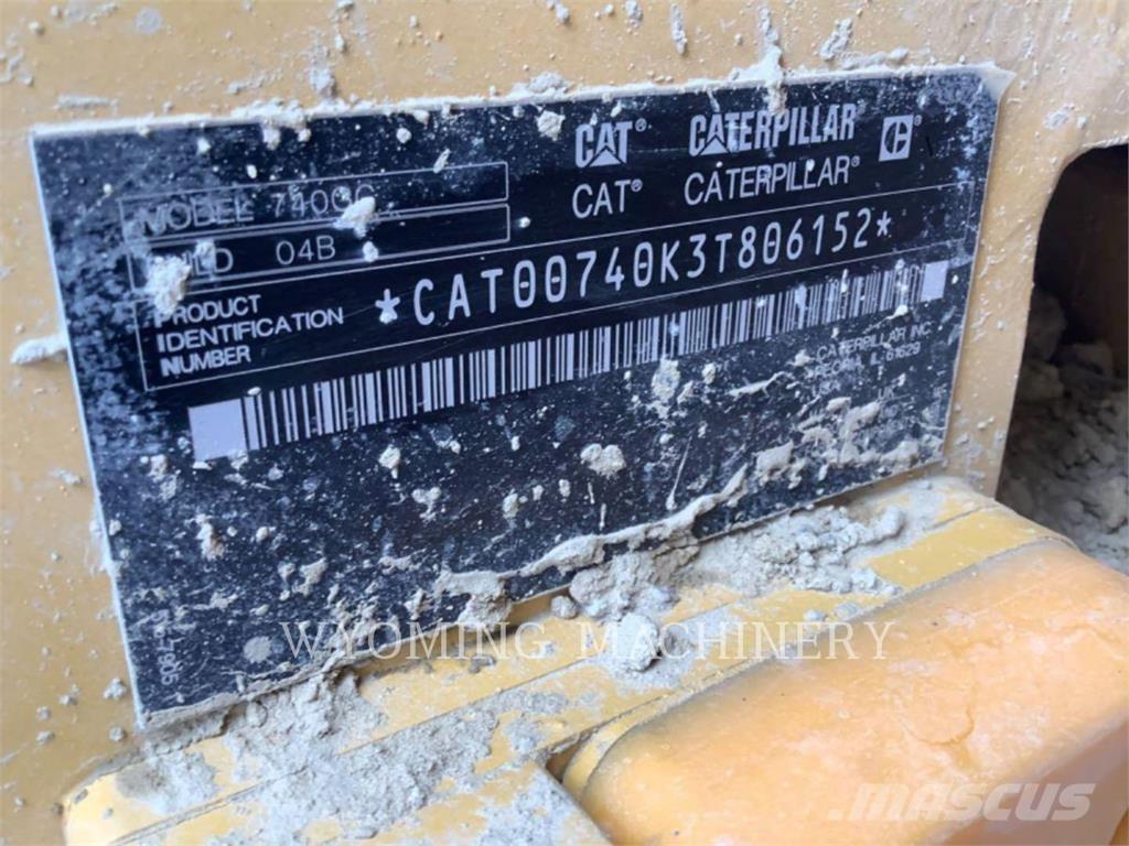 CAT 740 GC Camiones articulados