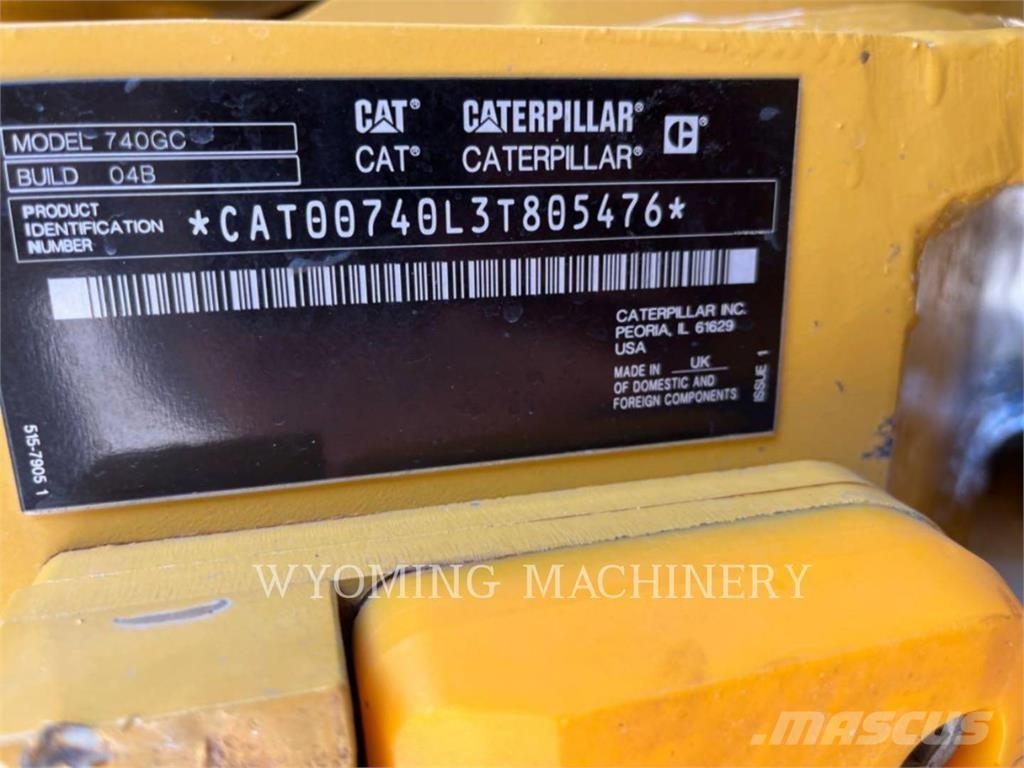CAT 740 GC Camiones articulados