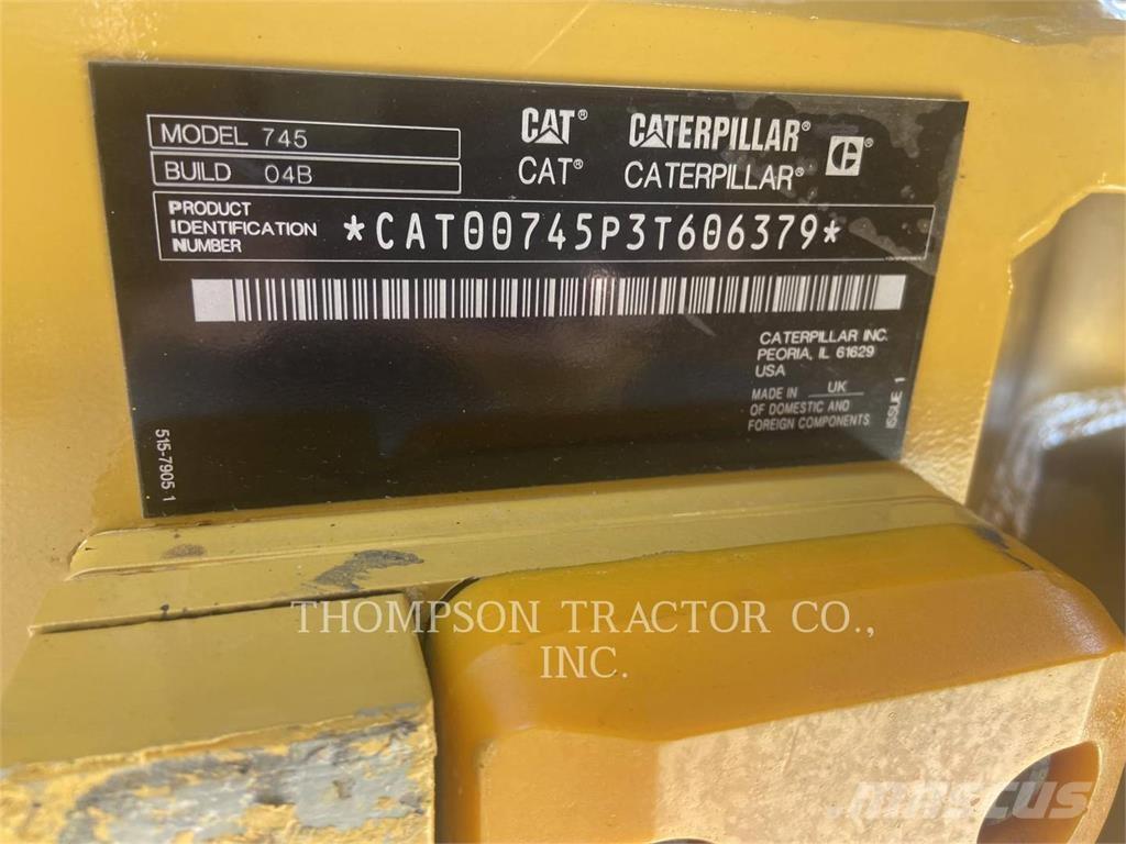 CAT 745 Camiones articulados