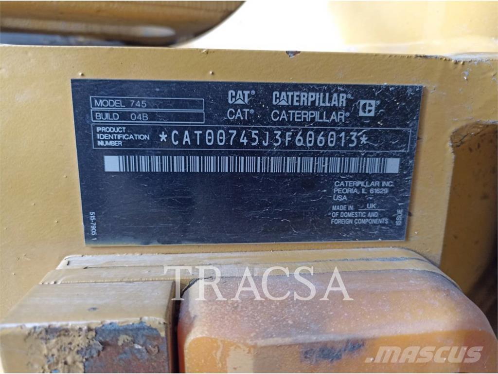 CAT 745 Camiones articulados