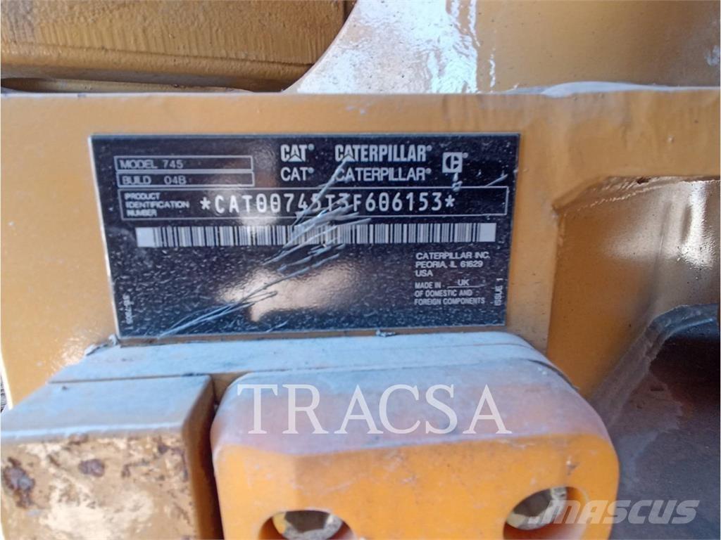 CAT 745 Camiones articulados