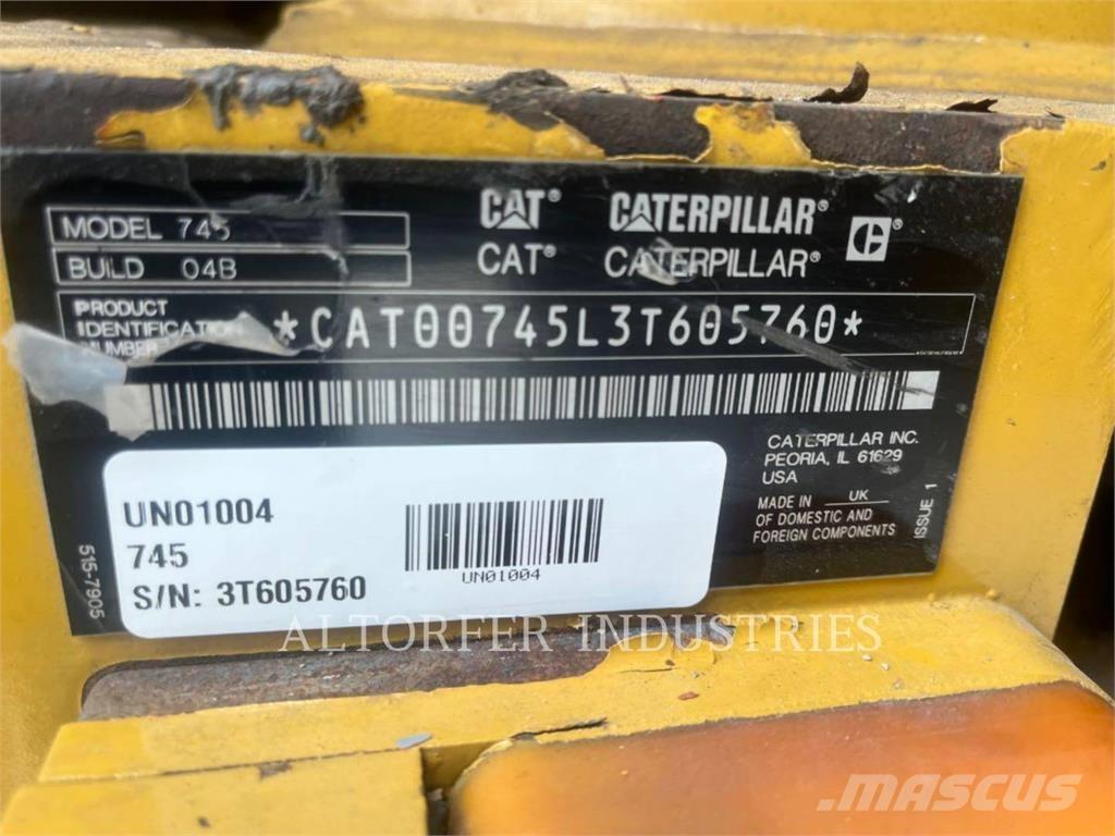 CAT 745 Camiones articulados