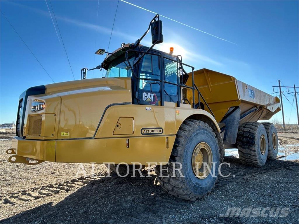 CAT 745-04 Camiones articulados