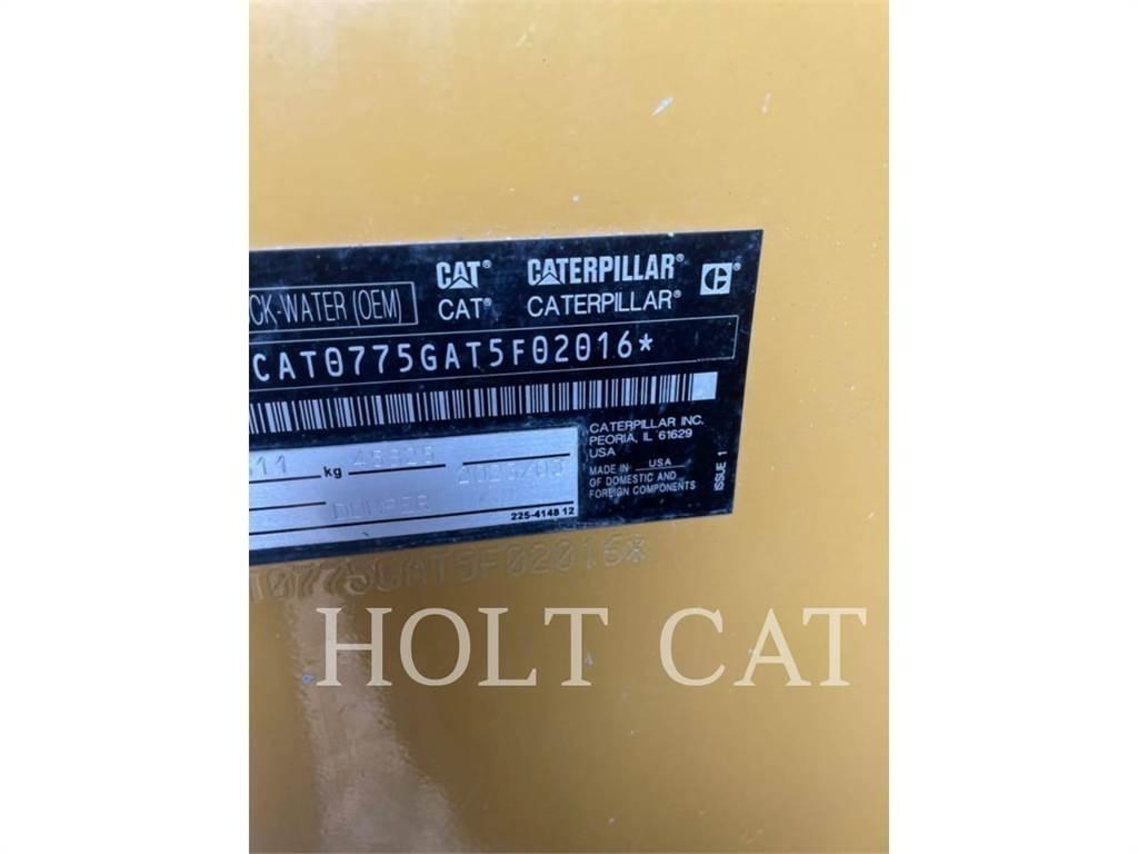 CAT 775G Camiones articulados