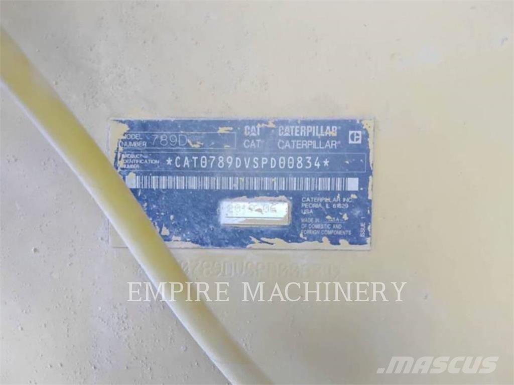 CAT 789D Camiones articulados