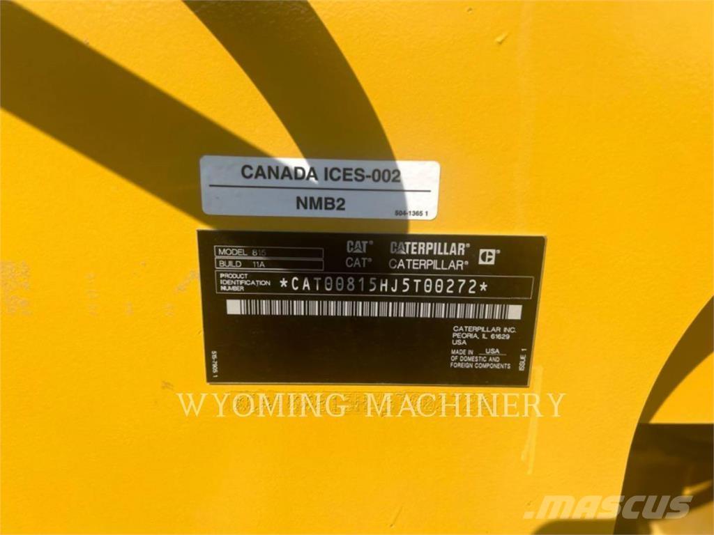 CAT 815 Compactadoras de suelo