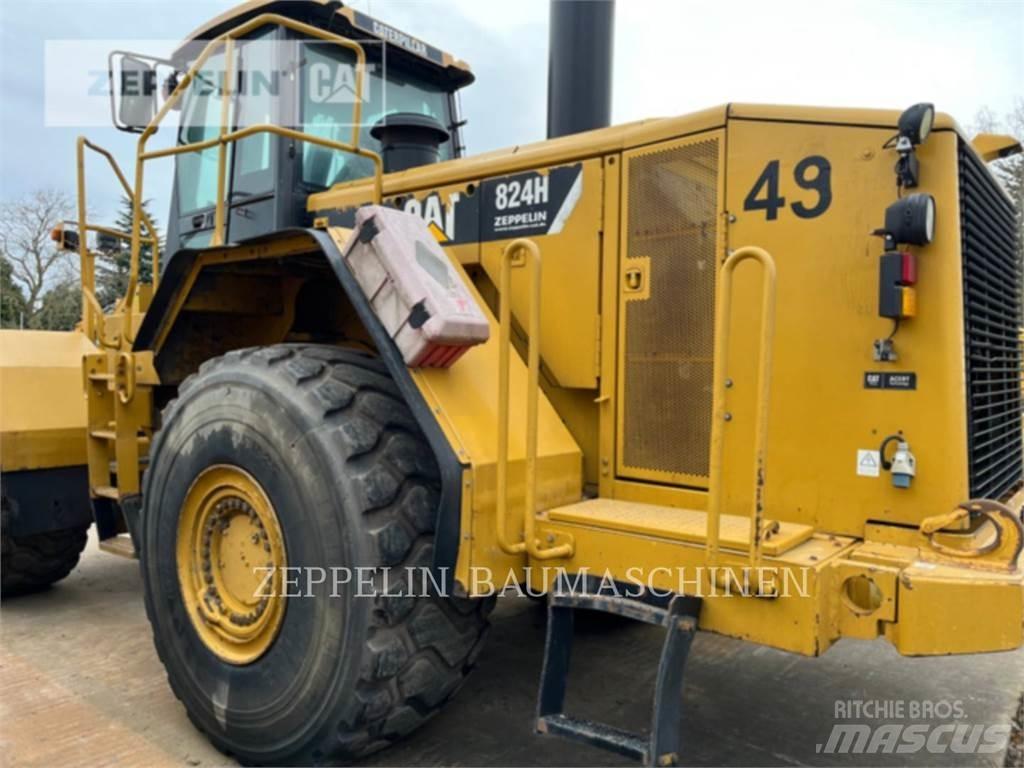 CAT 824H Buldozer sobre ruedas