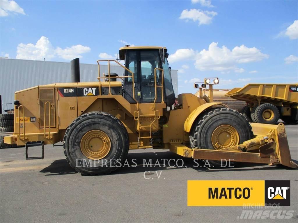 CAT 824H Buldozer sobre ruedas