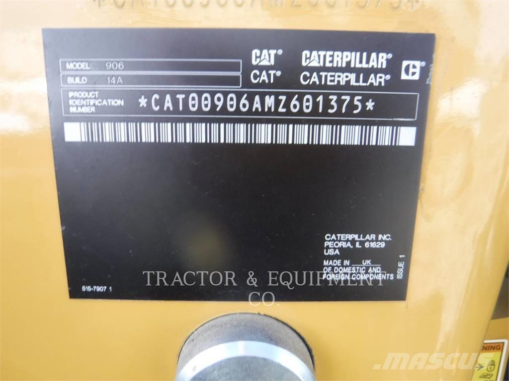CAT 906 Cargadoras sobre ruedas