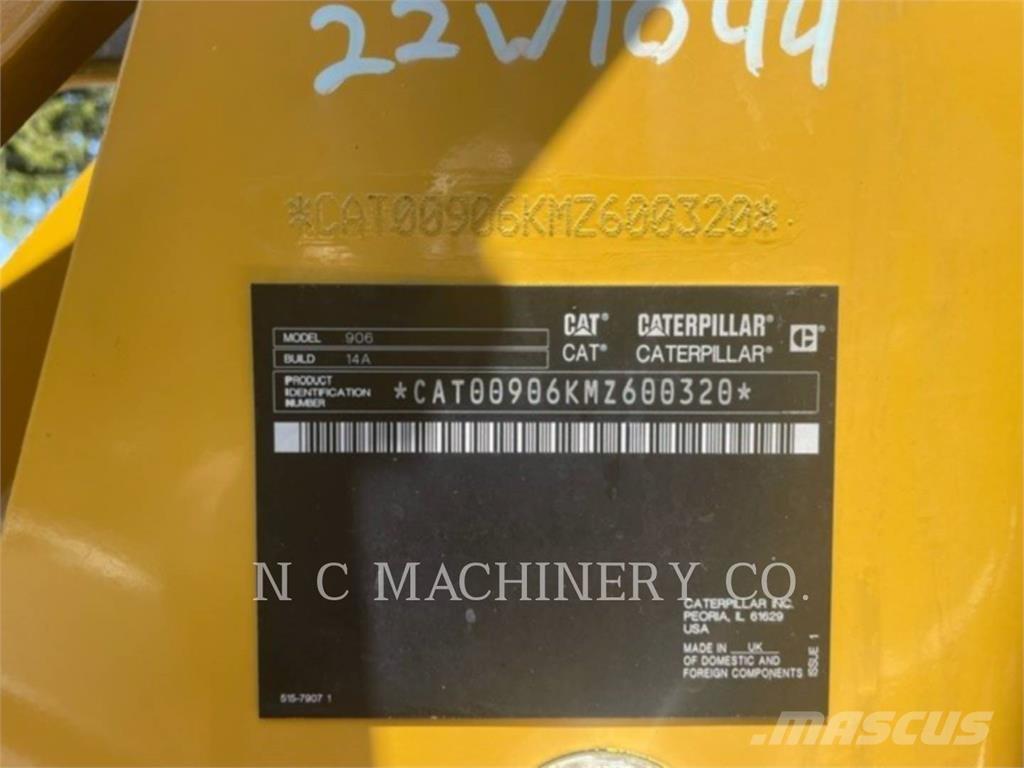 CAT 906 Cargadoras sobre ruedas