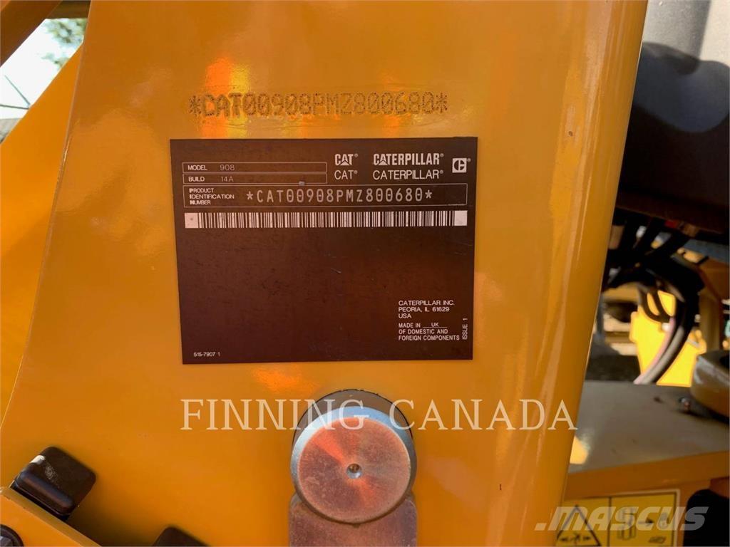 CAT 908 Cargadoras sobre ruedas