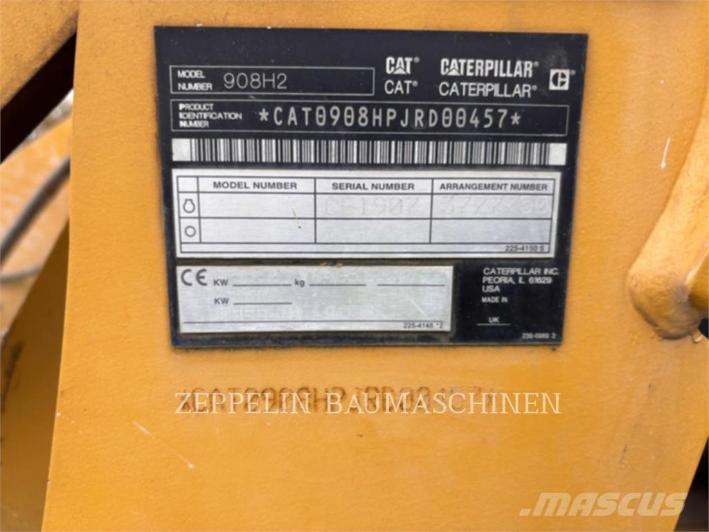 CAT 908H Cargadoras sobre ruedas