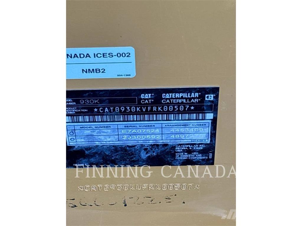 CAT 930K Cargadoras sobre ruedas