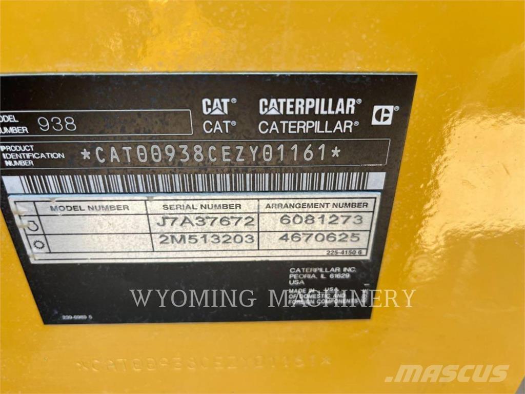 CAT 938 Cargadoras sobre ruedas