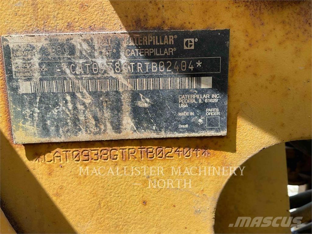 CAT 938G Cargadoras sobre ruedas