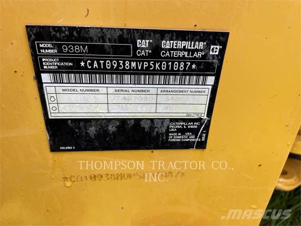 CAT 938M Cargadoras sobre ruedas