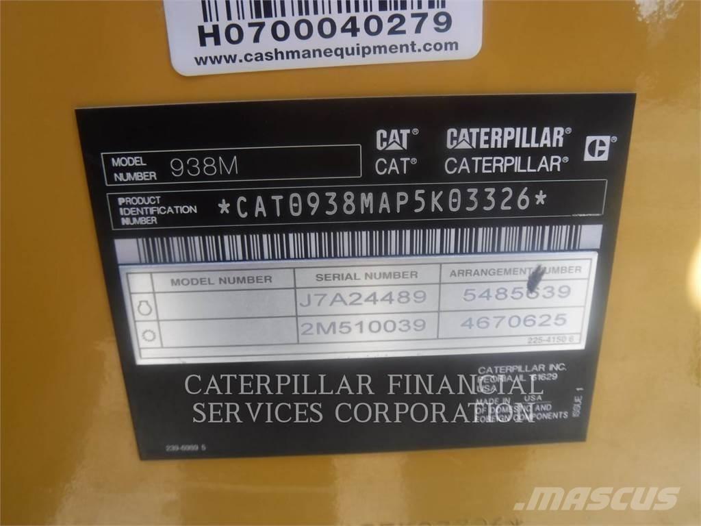 CAT 938M Cargadoras sobre ruedas