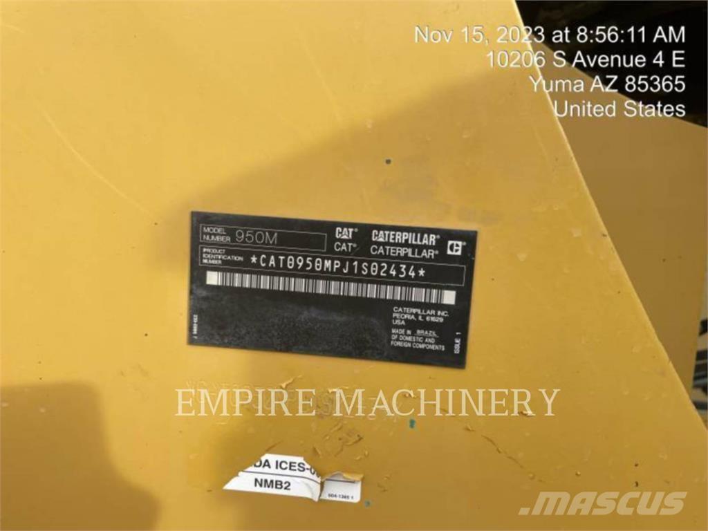 CAT 950M Cargadoras sobre ruedas