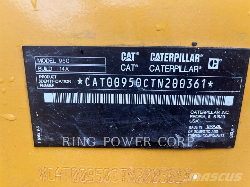 CAT 950QC3V Cargadoras sobre ruedas