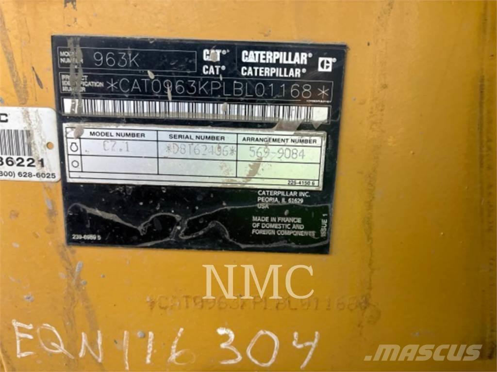 CAT 963K Cargadoras sobre orugas