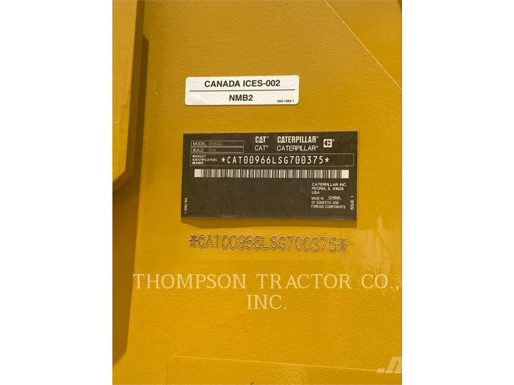 CAT 966GC Cargadoras sobre ruedas