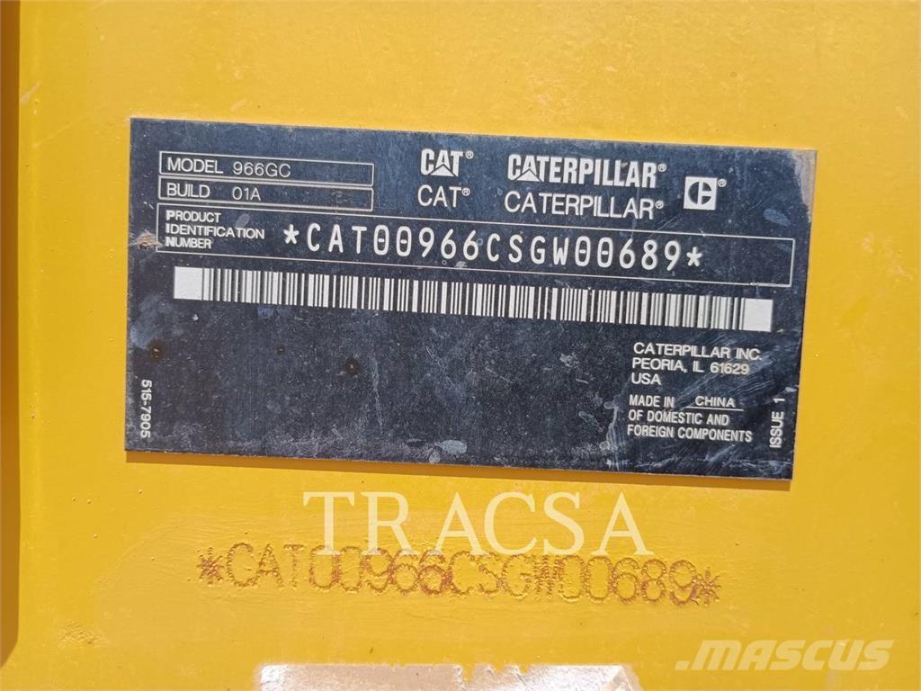 CAT 966GC Cargadoras sobre ruedas
