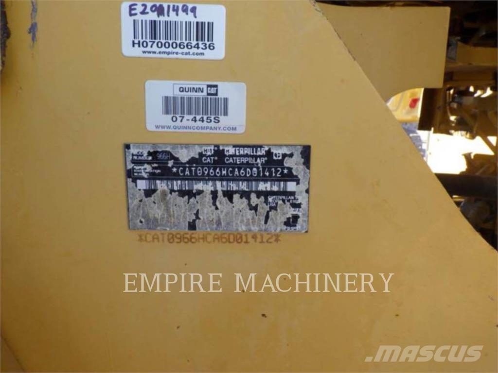 CAT 966H Cargadoras sobre ruedas