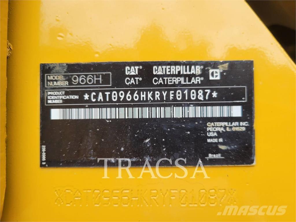 CAT 966H Cargadoras sobre ruedas