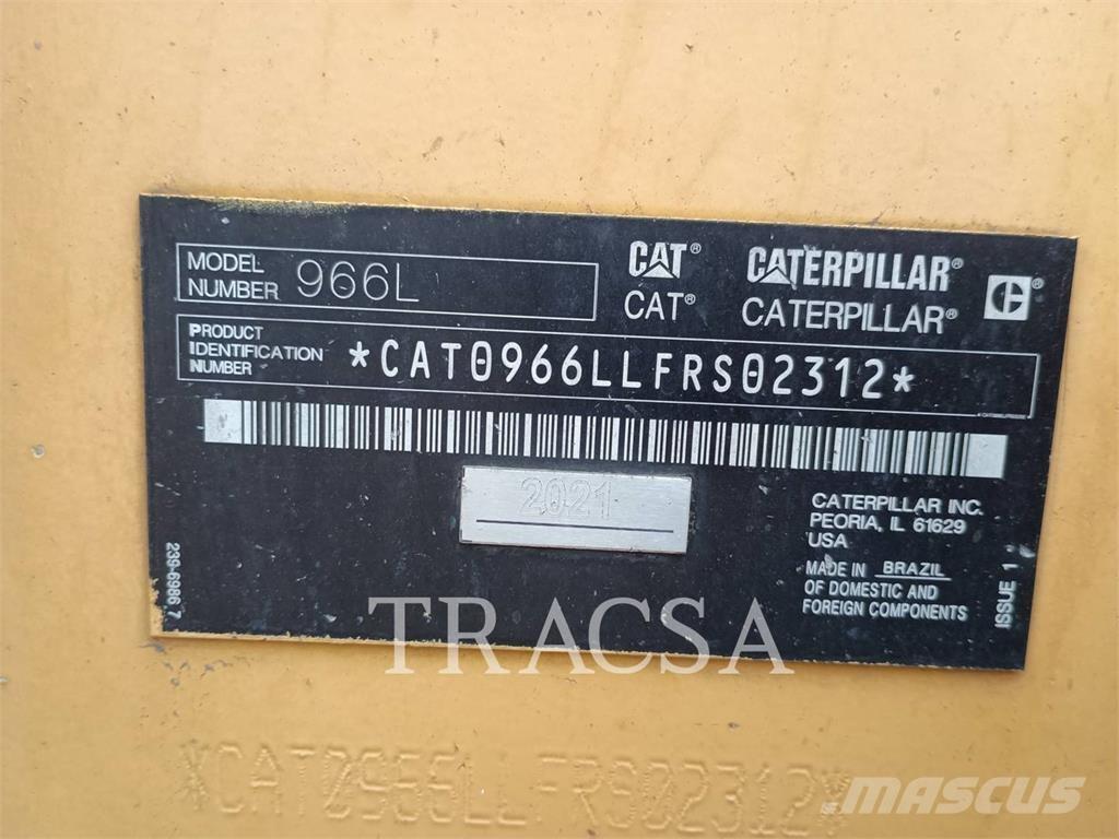 CAT 966L Cargadoras sobre ruedas
