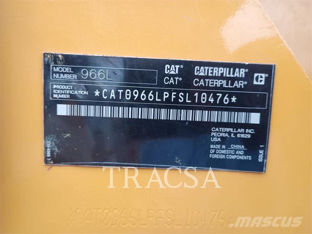 CAT 966L Cargadoras sobre ruedas