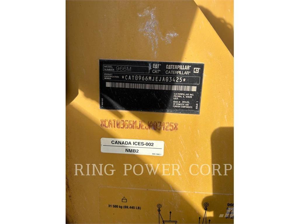 CAT 966MQC Cargadoras sobre ruedas