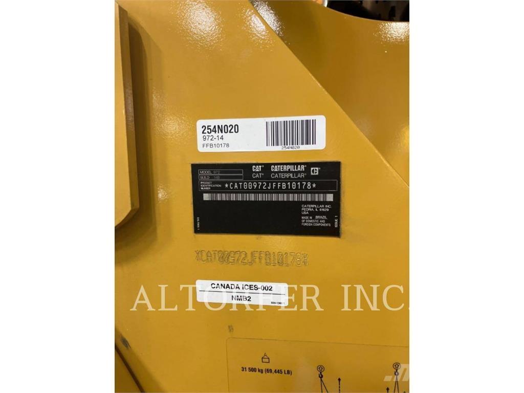 CAT 972-14 Cargadoras sobre ruedas