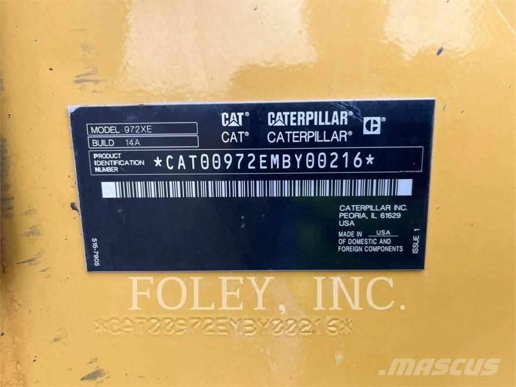 CAT 972-14XE Cargadoras sobre ruedas