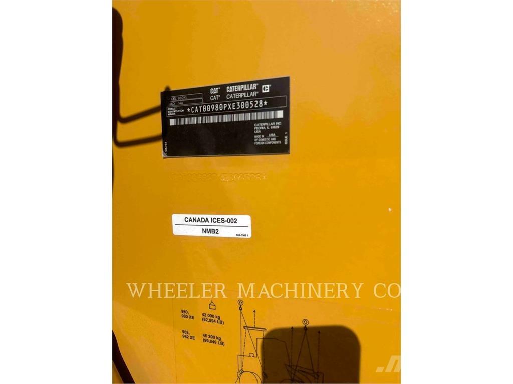 CAT 980 XE Cargadoras sobre ruedas