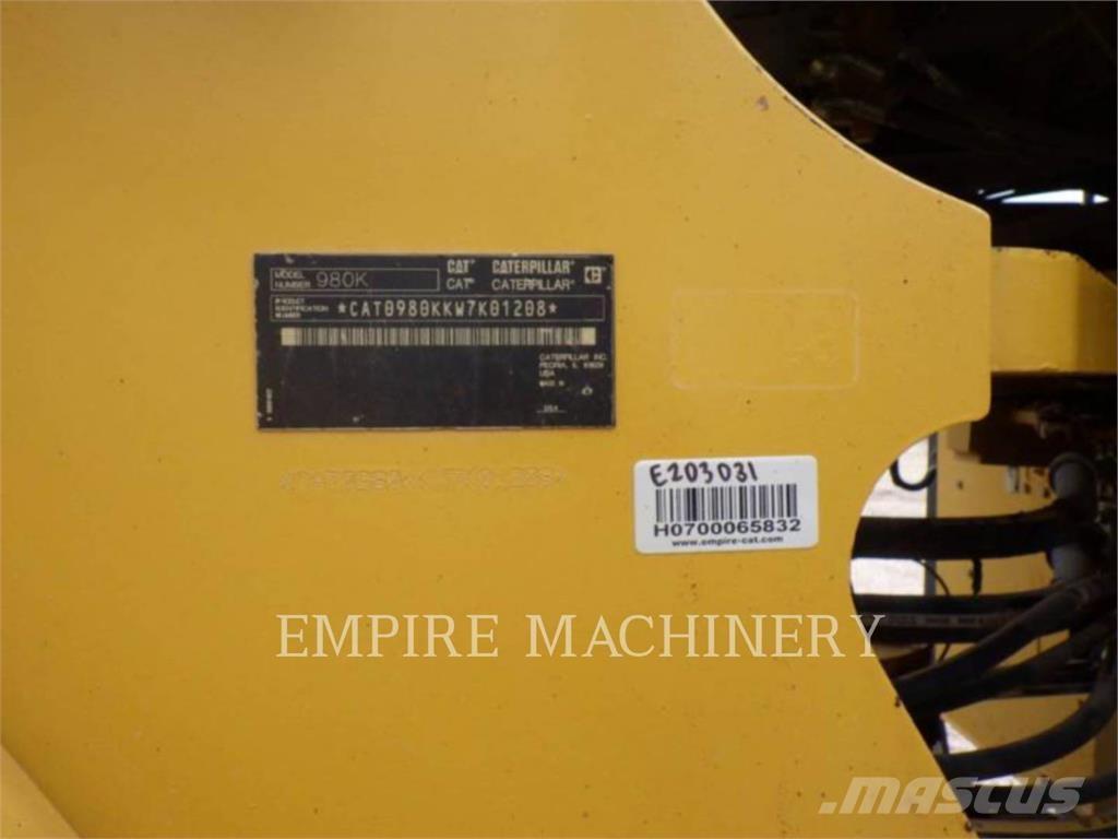 CAT 980K Cargadoras sobre ruedas