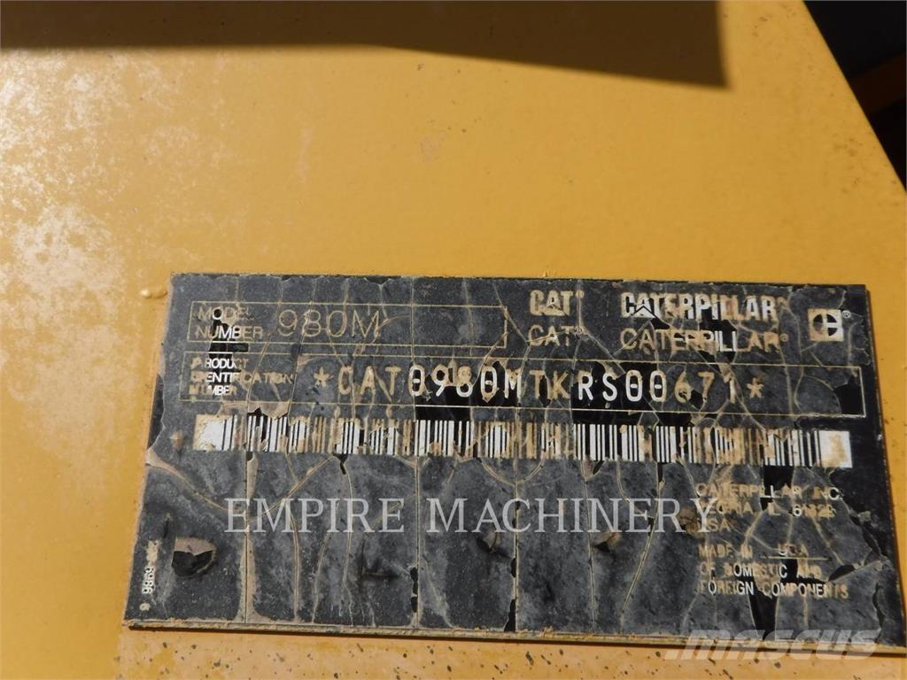 CAT 980M Cargadoras sobre ruedas