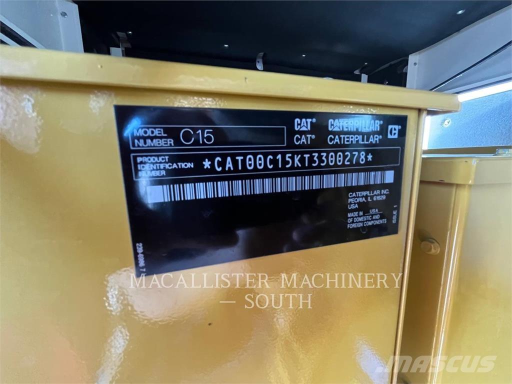 CAT C15 Generadores diésel