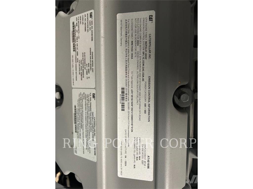 CAT C27 Motores industriales