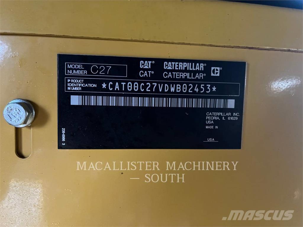 CAT C27 Generadores diésel