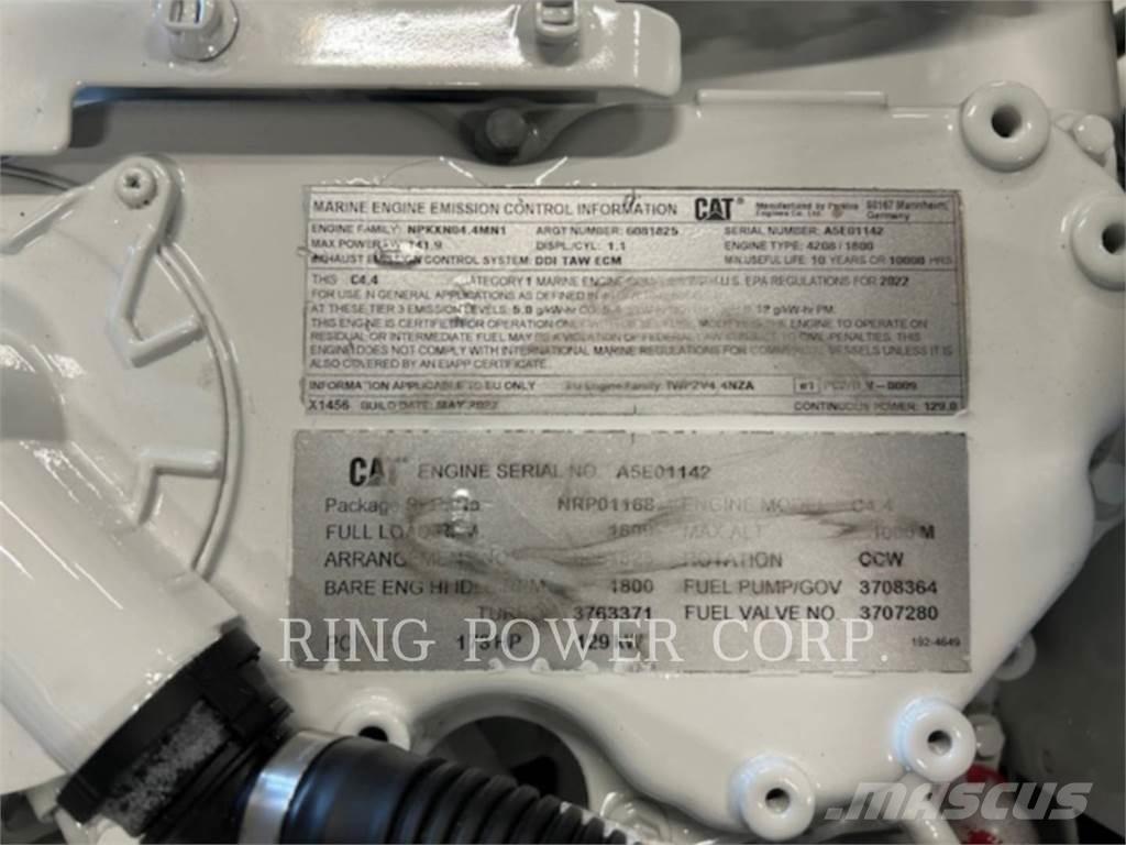 CAT C4.4TA Generadores diésel