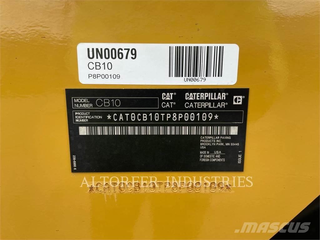 CAT CB10 Rodillos de doble tambor