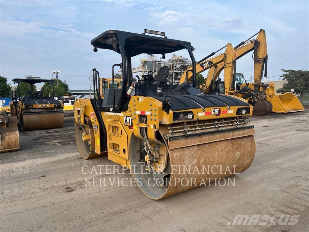 CAT CB15 Rodillos de doble tambor