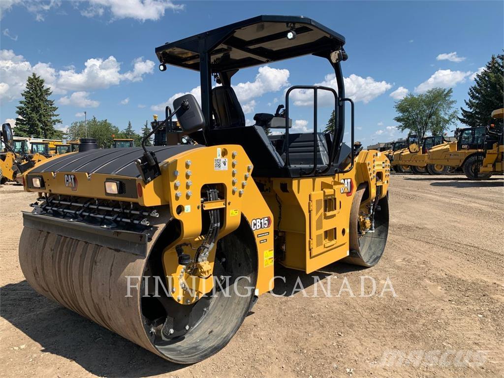 CAT CB15 Rodillos de doble tambor