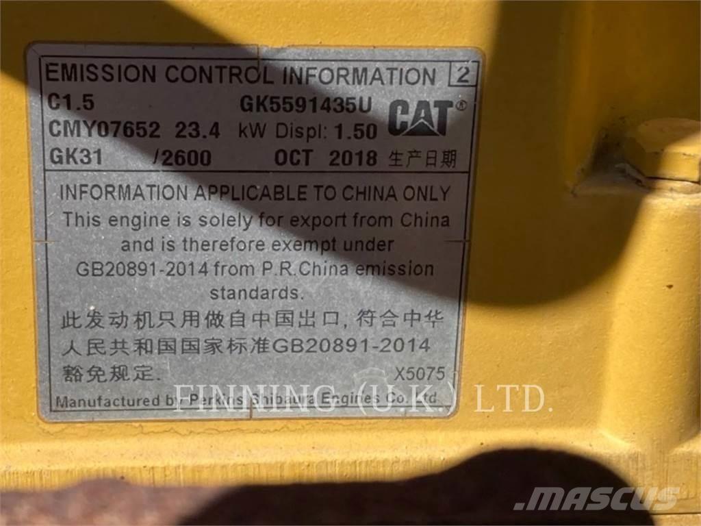 CAT CB2.7 Compactadoras de suelo