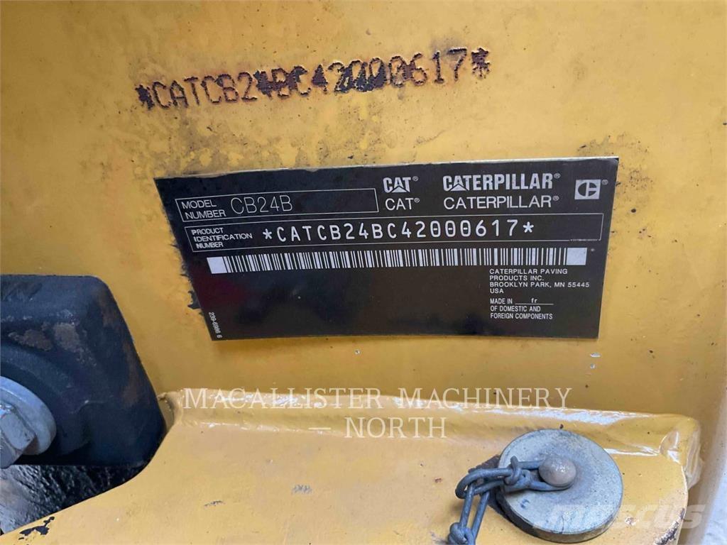 CAT CB24B Rodillos de un solo tambor