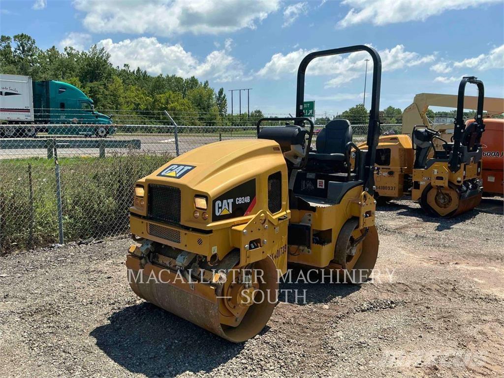 CAT CB24B Rodillos de doble tambor