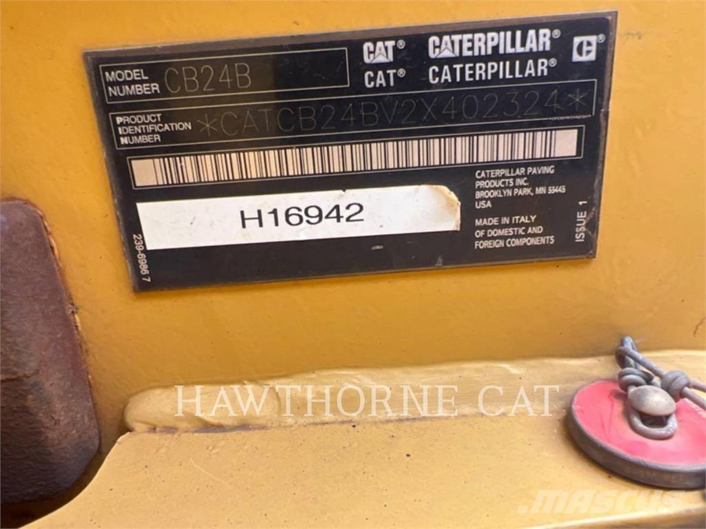 CAT CB24B Compactadoras de suelo