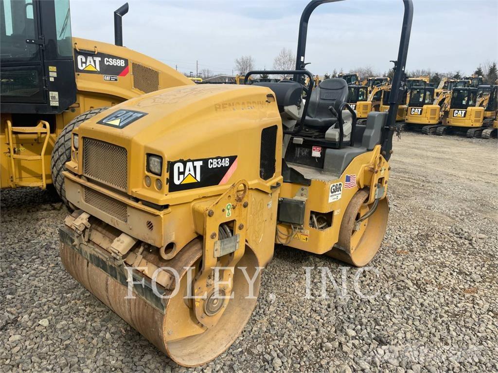 CAT CB34B Rodillos de doble tambor